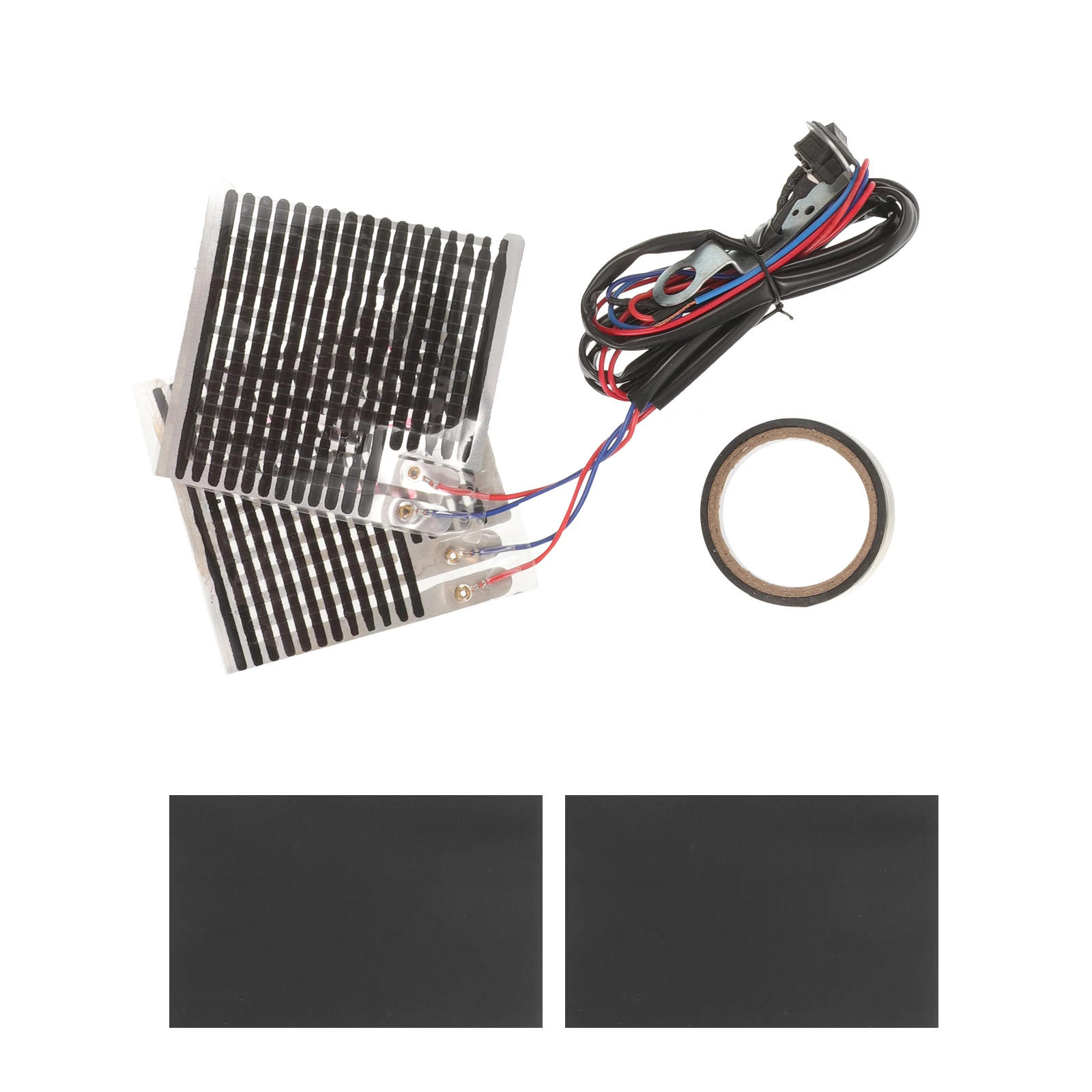 

1 Set 12V Electric Heated Motorcycle Handlebar Grips Universal Fit For Atv Scooter Handlebar Hand Warmers Motorcycle Accessories