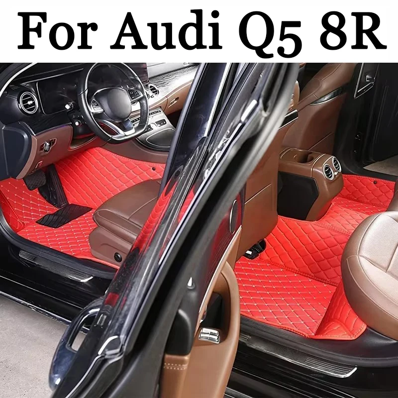

Роскошные автоматические кожаные ковры для Audi Q5 8R 2016 2015 2014 2013 2012 2011 2010 2009 автомобильные коврики аксессуары для интерьера протектор