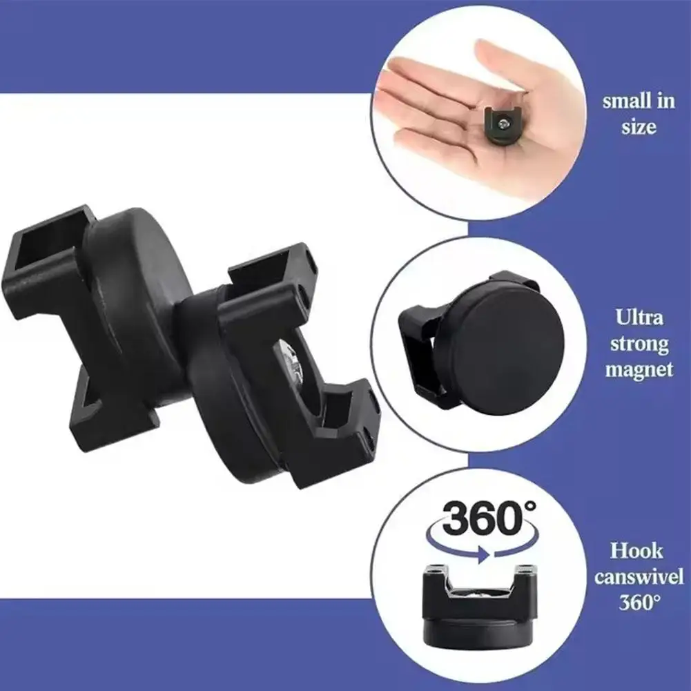 Pokryte gumą klipsy magnetyczne do montażu kabli Uchwyt na zamek błyskawiczny Wielofunkcyjny uchwyt do kabli Magnesy do kabli Podstawy do zarządzania przewodami Wytrzymałe