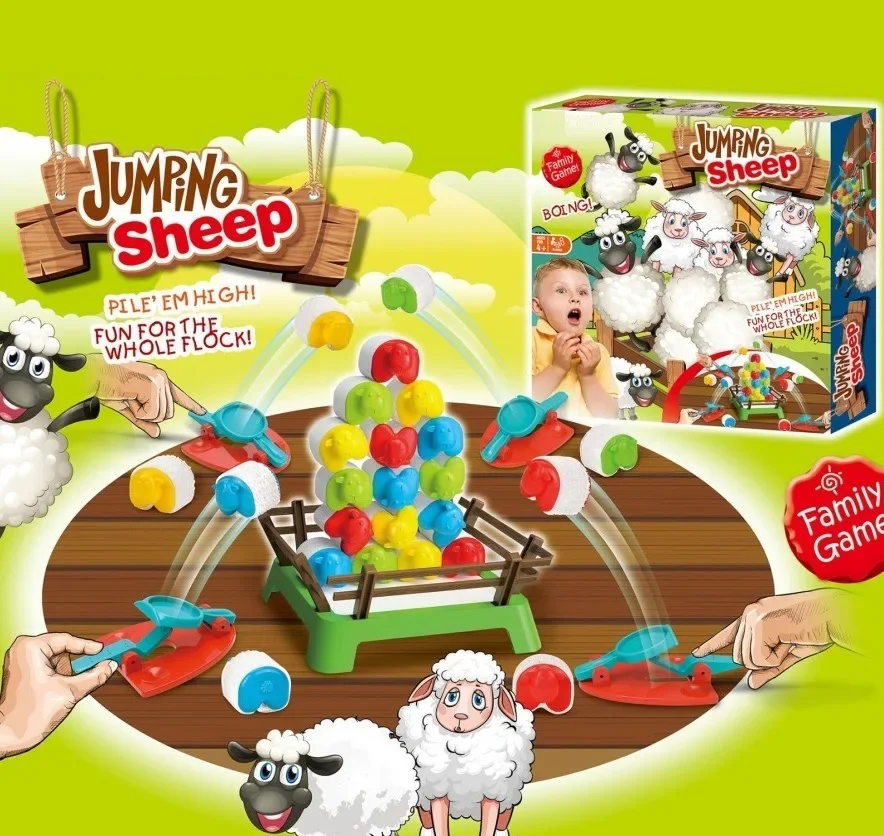 Интерактивная игрушка-головоломка Crazy Little Sheep, координация рук и глаз, интерактивная игра для родителей и детей