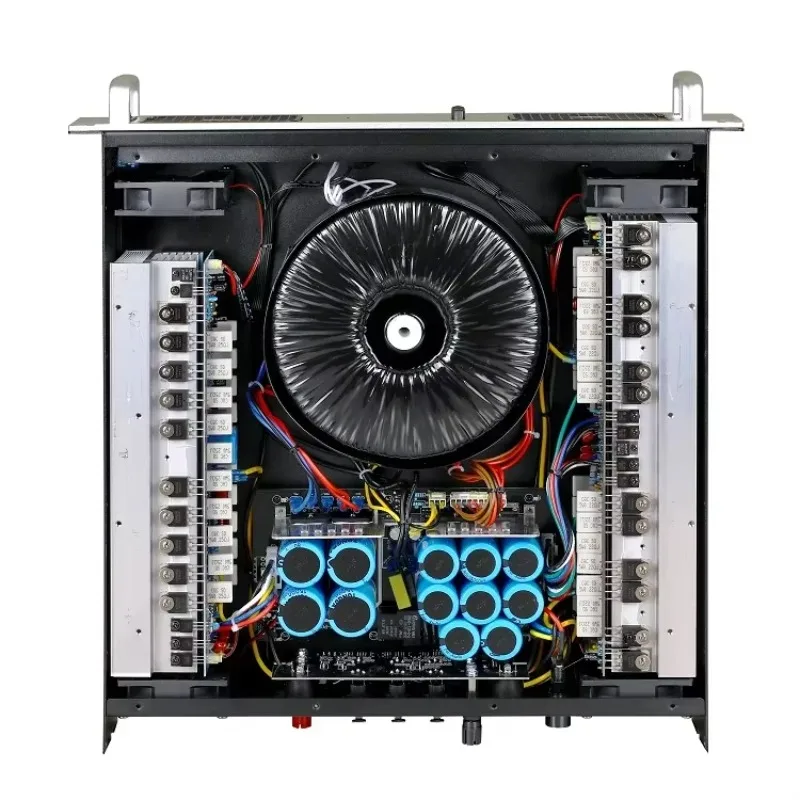 Best Good Powerful 600W*2+1000W Class H Professional Power Amplifier For Subwoofer Speaker Indoor Performance OEM Factory