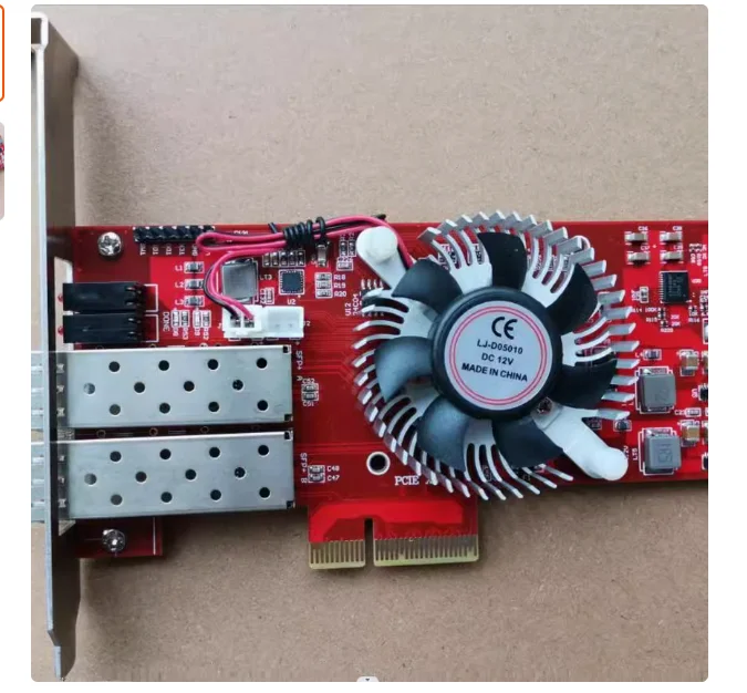For Half-height card Kintex7 XC7K325T xilinx fpga pcie development board 10G optical port