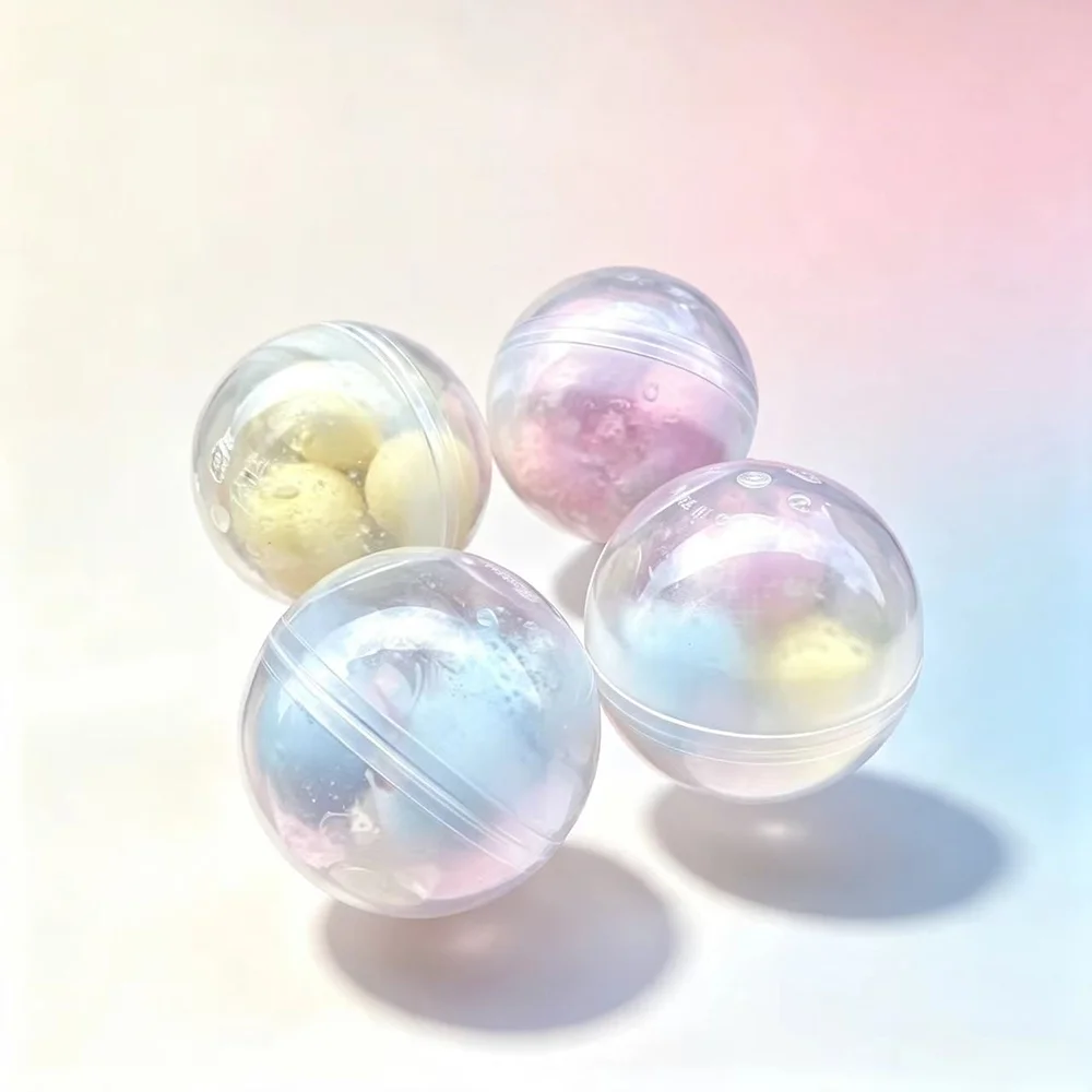 1pcs Random Color Crispy Ball Glutinous Rice Balls Soft Pinch Relieve Daily Tension Decompression Slow Rebound Children Gift Toy