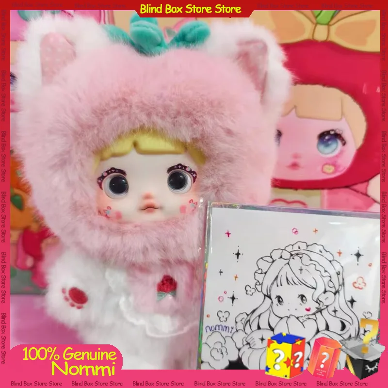 

Новая интересная серия Nommi Fruit Kawaii виниловая кукла модная слепая коробка трендовые игрушки кулон для девочек коллекция игрушек рождественские подарки