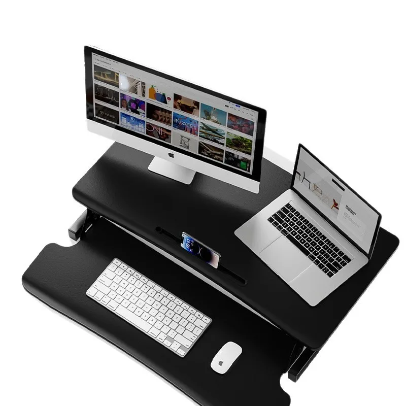 Lifting Desk Computer Lifting Stand Desktop Monitor Height Rack
