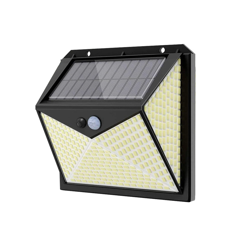 

Настенный светильник 350LED 3200lm, датчик движения на солнечной энергии, светильник для забора, IP65, водонепроницаемый уличный садовый светильник