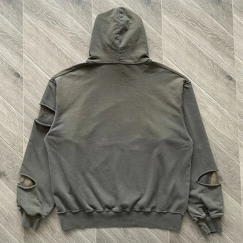 Kapital Kountry Smilie Patch Reversible Hoodies