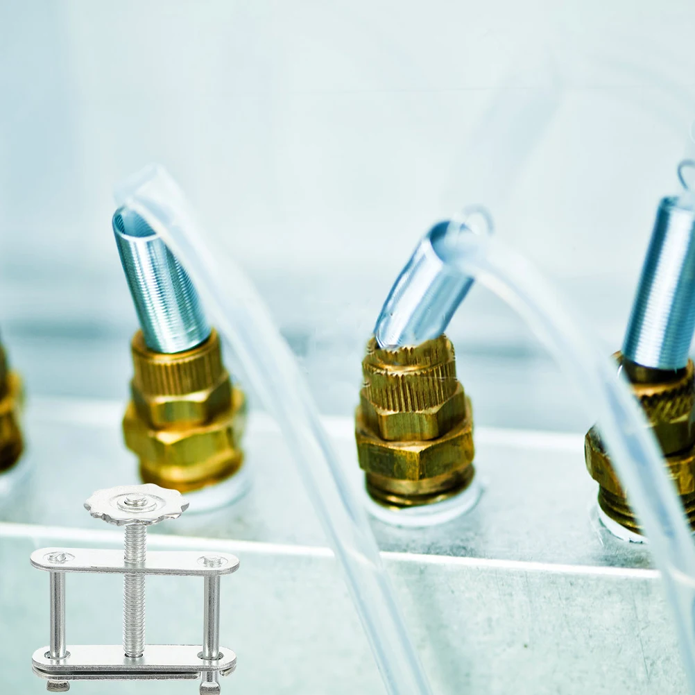 

12Pcs Swivel Flow Control Tubing Clamp Adjustable Clamp for Labs Durable Ergonomic Grip Flow Control Hose Clamps for Labs