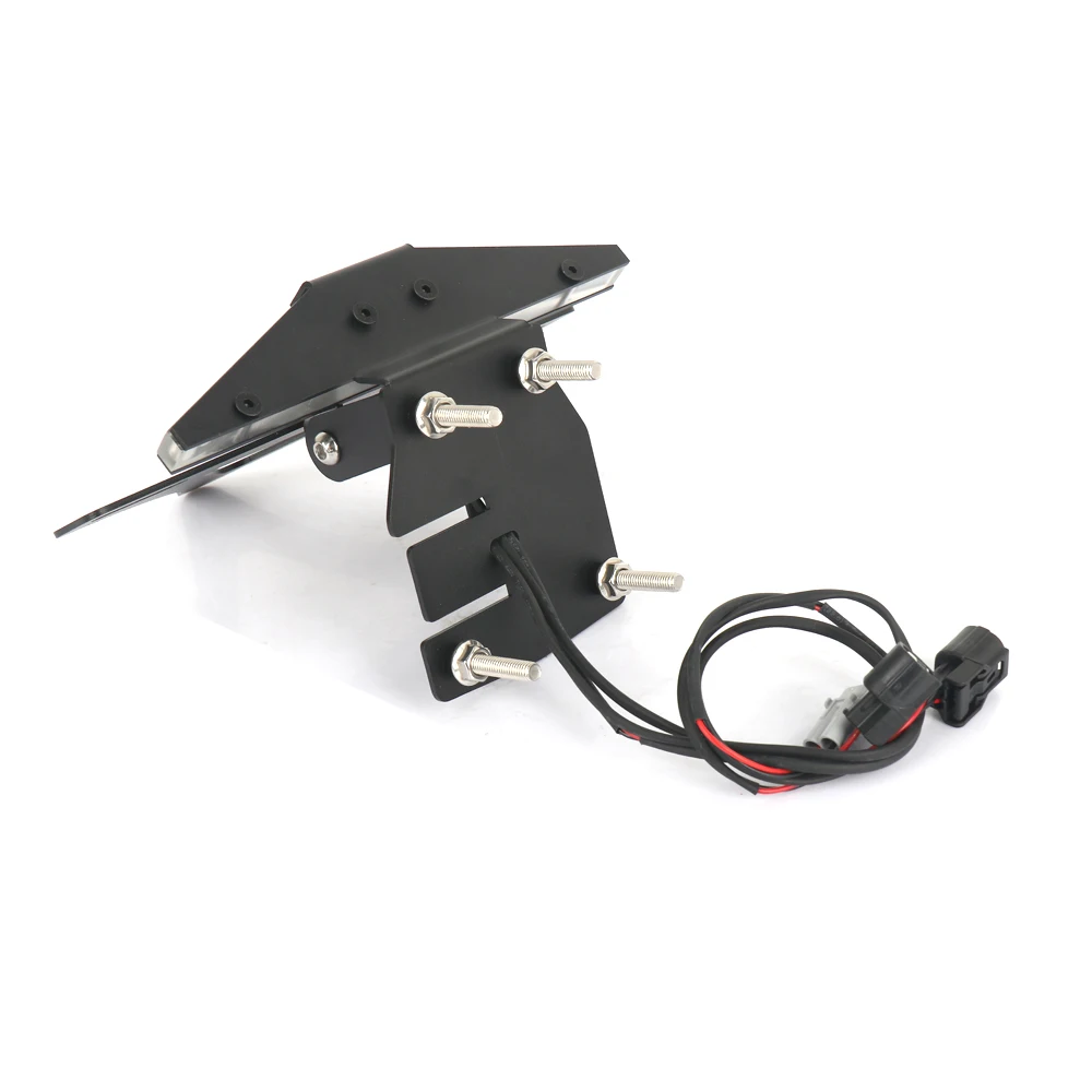 جديد دراجة نارية لوحة ترخيص قوس حامل لكاواساكي Z900 Z 900 2017 2018 2019 2020-2024 الخلفية قصيرة الذيل قوس عدة #6