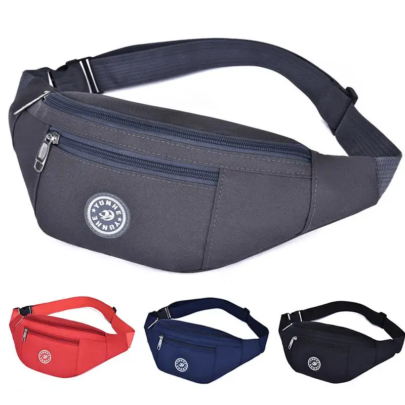 Women Men  Belt Bag Waterproof Chest bag Nylon Waist Bag Fashion Colorful Bum Bag Travel Purse Phone Pouch Pocket hip bag