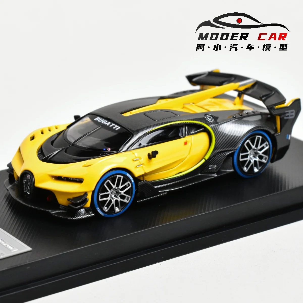 Mj 1:64 Bugatti visonGT Diecast Model Car