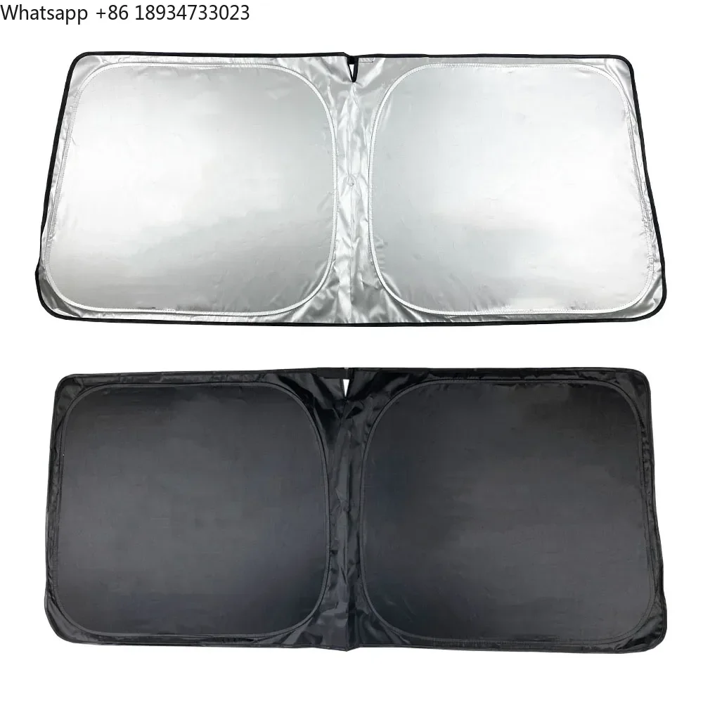Silver Front WindScreen Windshield Sun Shade for Toyota Land Cruiser 70/76/79 Series LC75 LC76 LC78 LC79 Accessories view 5