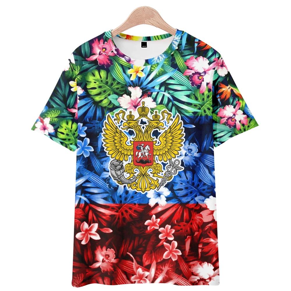 Bandeira russa T Shirt Homens Rússia T-shirt Urso de Fitness T Shirt 3d Anime Tshirts Sexy Camisas Masculinas Casuais Tops Mens Vestuário Verão