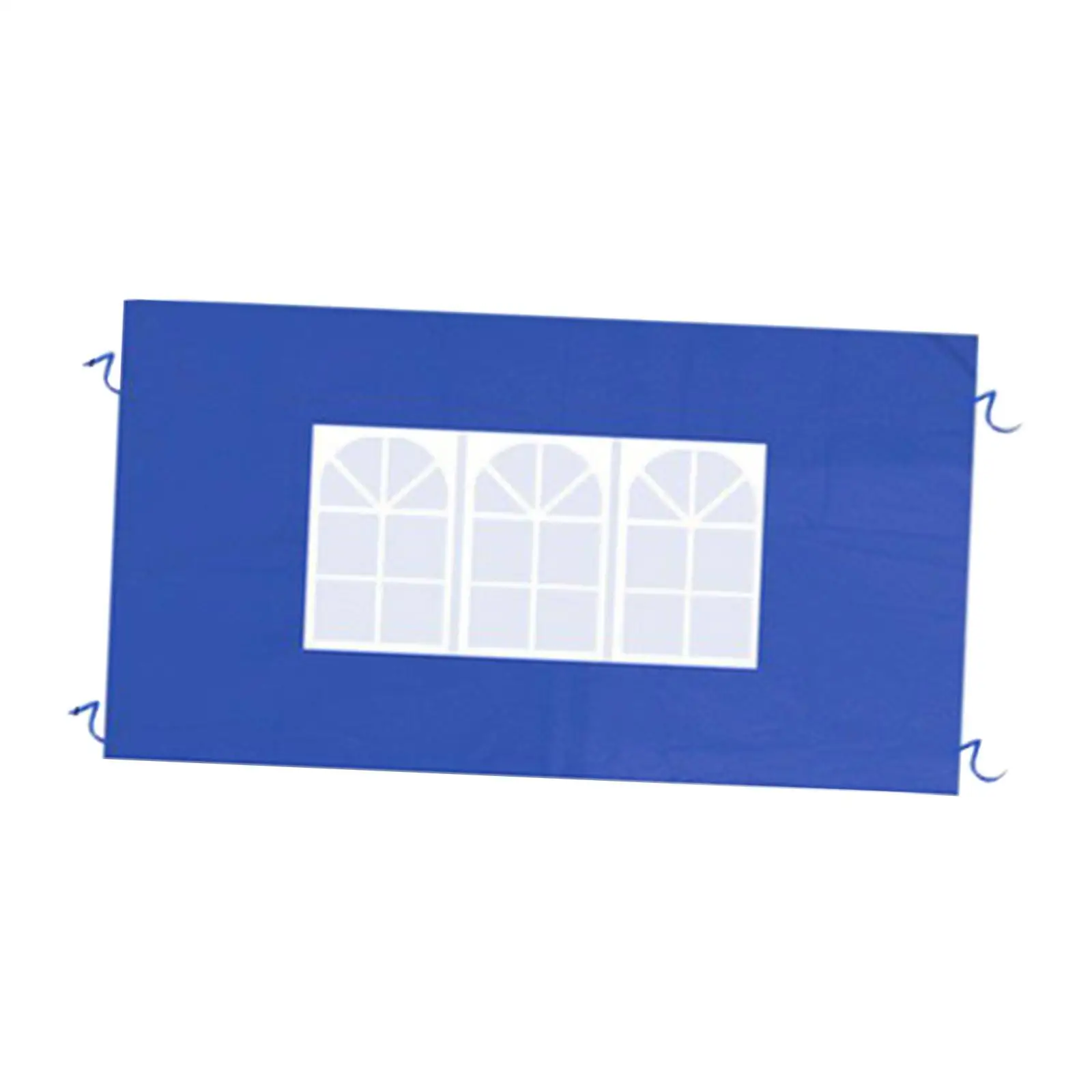 Waterproof Outdoor Tent Side Wall with Window for Canopy Gazebo Removable Patio Shelter Oxford Cloth Awning for Garden Party