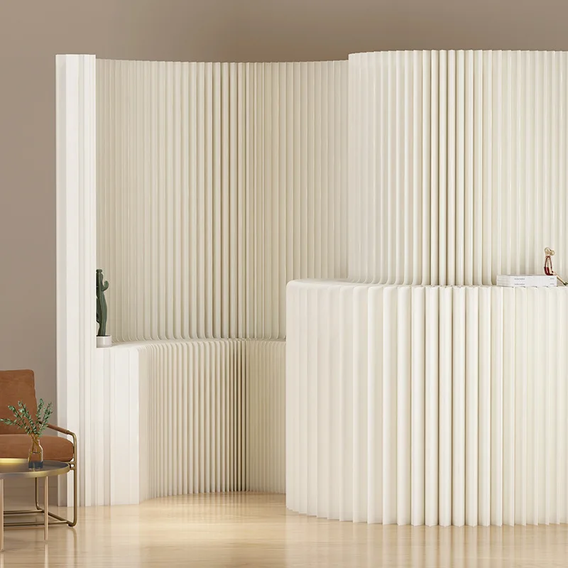 شاشة تقسيم مكتب شاشة عرض مركز تسوق كشك تجاري ورق حائط قابل للطي للهاتف المحمول #3