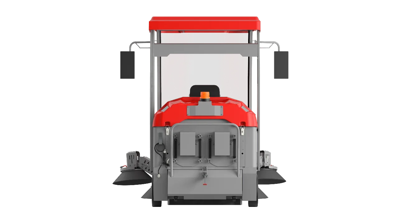 High Productivity Cleaning Machine  Ride-On Road Sweeper Machine Floor Sweeper for Concrete Warehouses Parking Areas