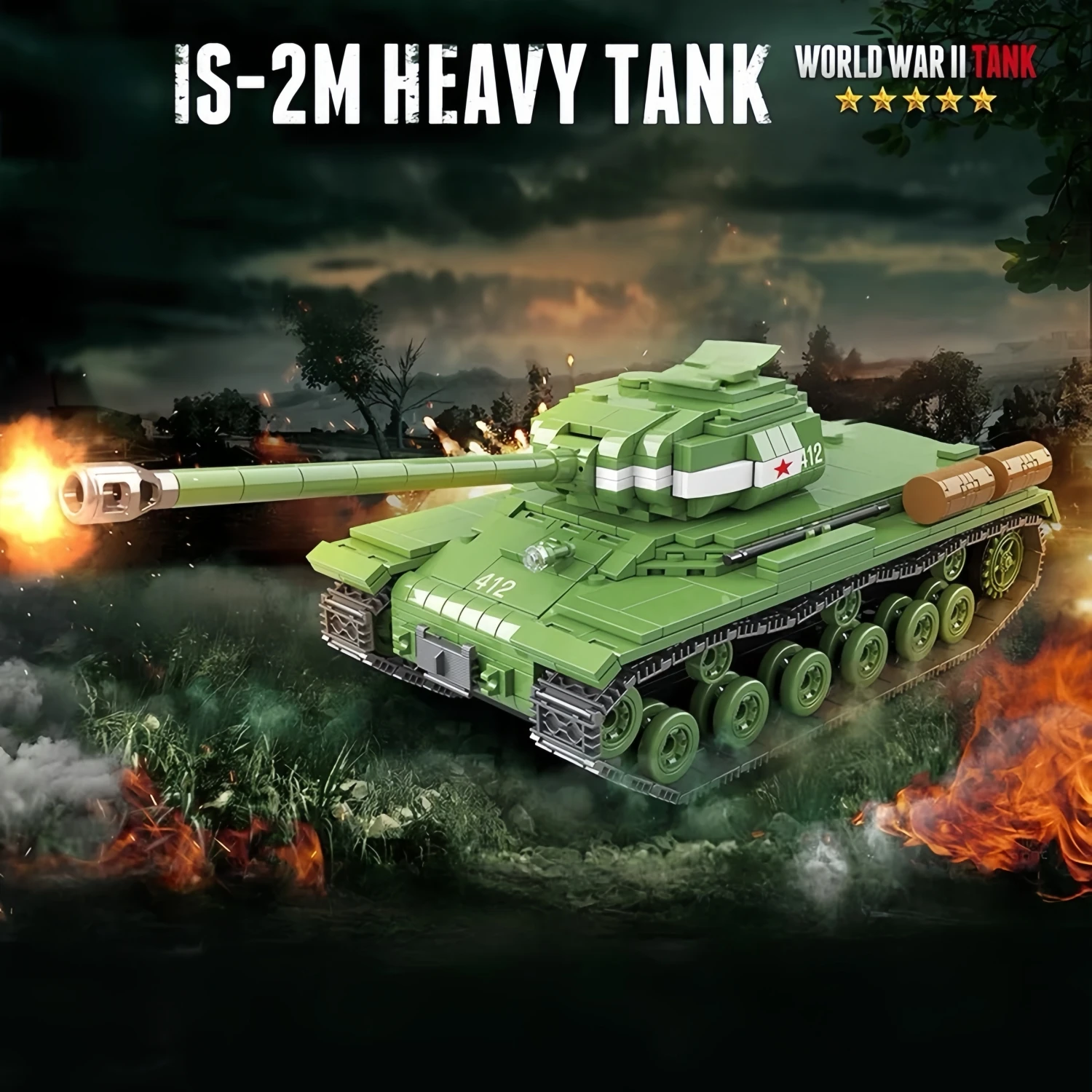 500 + PZ Serbatoi Militari Tecnici Serie SERBATOIO Pesante BT-7 Carro Armato Leggero Soldato Building Blocks Mattoni Esercito Bambini Bambini Giocattoli Regali