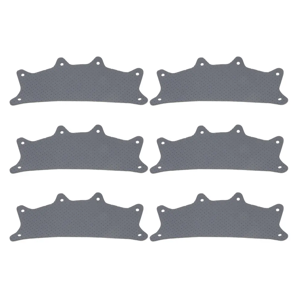 

6pcs Soft Lining Sweatband For Hard Hat Welding Comfortable Washable Mesh Sweat Absorption Industrial Use Head