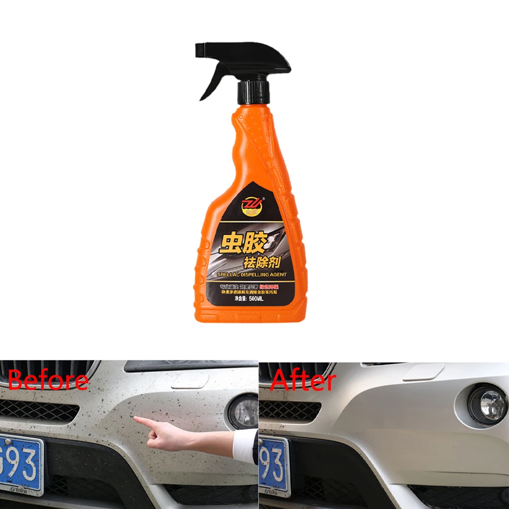 

Car Shellac Dispelling Agnet Multi Functional Cleaner Bird Excrement Stain Removal Dirt Powerful Cleaner Spray Car Wash