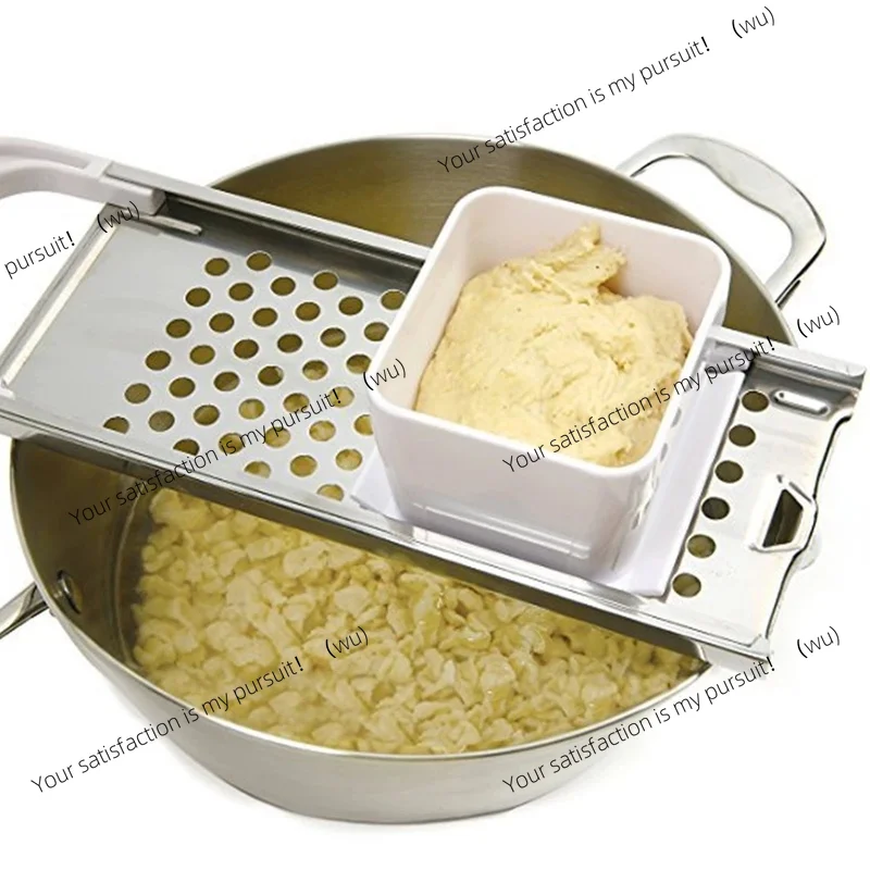 Máquina de Pasta Manual para hacer fideos Spaetzle, hoja de acero inoxidable, máquina para hacer dumplings de fideos Spaetzle, herramienta de cocina para cocinar Pasta