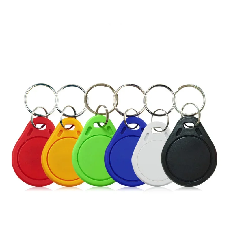 Proximidade RFID Card Keyfobs, Smart Card Tag, Key Fob, Controle de Acesso, 11 Cores, Frete Grátis, 125KHz, 5Pcs