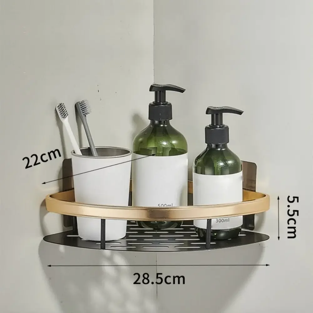 Shelf for Storage Bathroom Shelves Aluminium Shampoo Holder Shower Shelf Shower Shelf Bathroom Accessories No-drill Shelves