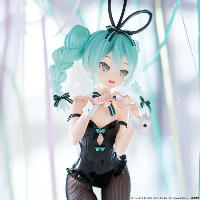 Genuine Hatsune Miku Boneca Coelho para Meninas, Figura Anime de Ação, Pingente Colecionável, Brinquedos Kawaii Presentes