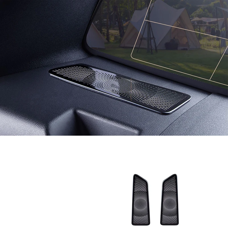 2 pçs saída de ar do tronco do carro capa à prova de poeira para volvo xc60 18-26 anos capa protetora instalação não destrutiva suprimentos automóveis