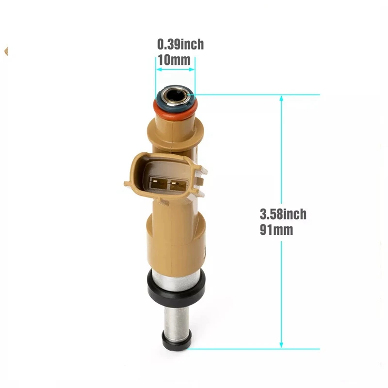 فوهة حاقن الوقود لتويوتا كورولا مصفوفة 1.8L-، 232500t020 ، جديد ، 4 tic