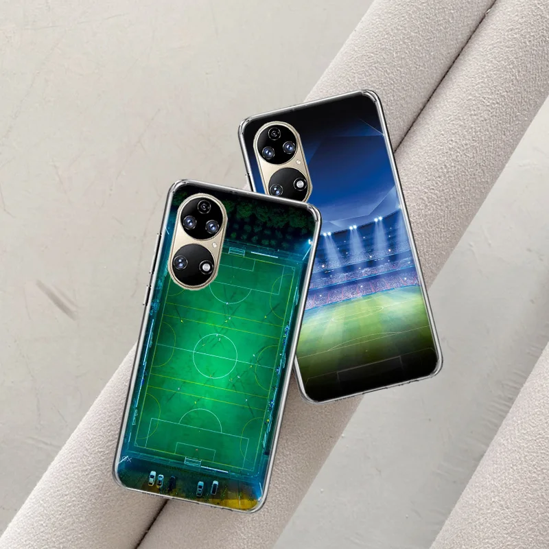 Football field football hot blood sports Phone Case For Huawei P50 Pro P40 P30 Lite P20 P10 Mate 40 Pro 30 20 Lite 10 Cover Shel