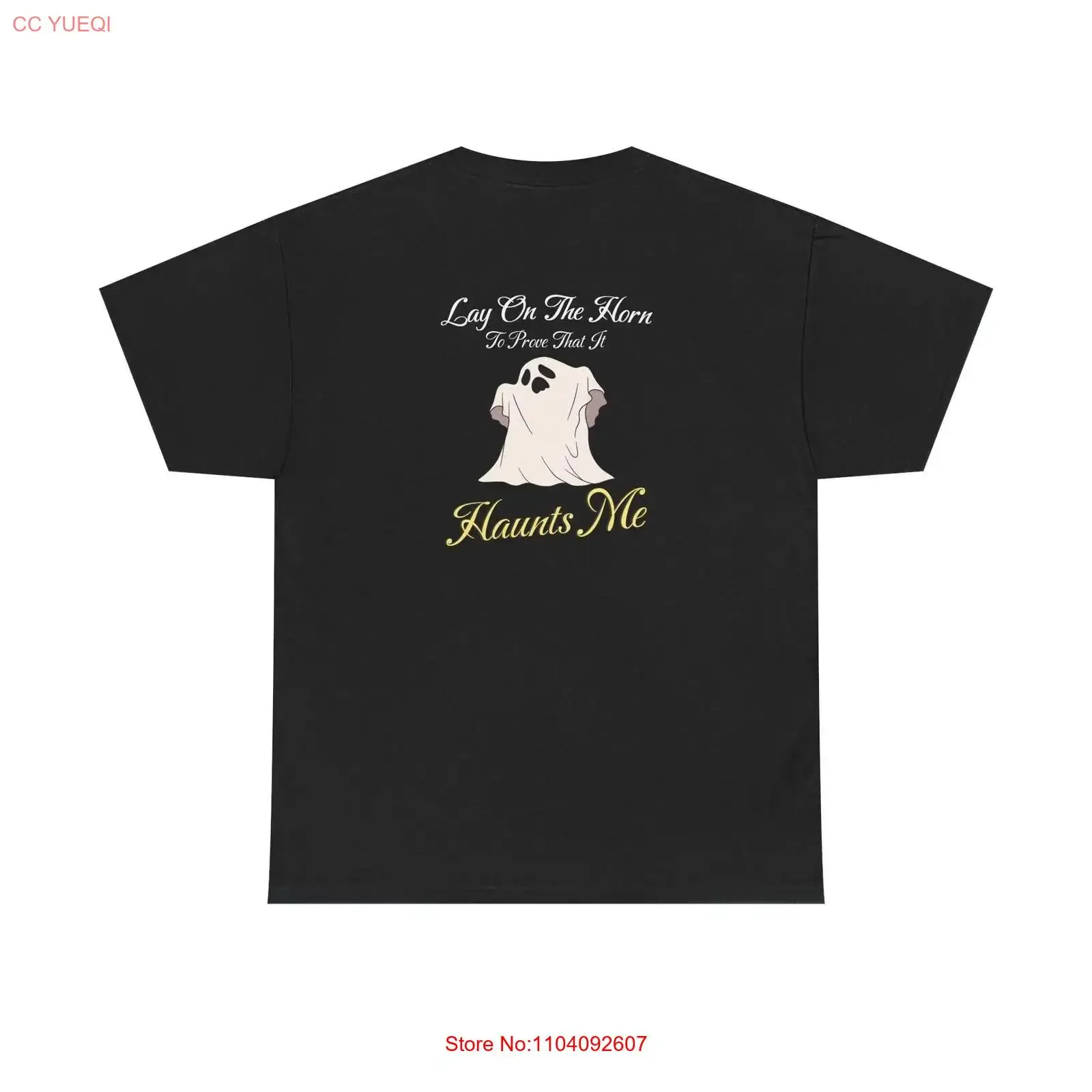 Gracie Abrams T Shirt with Lyrics from her Song 'I Love You I'm Sorry' Lay on the Horn to Prove That it Haunts Me vintage