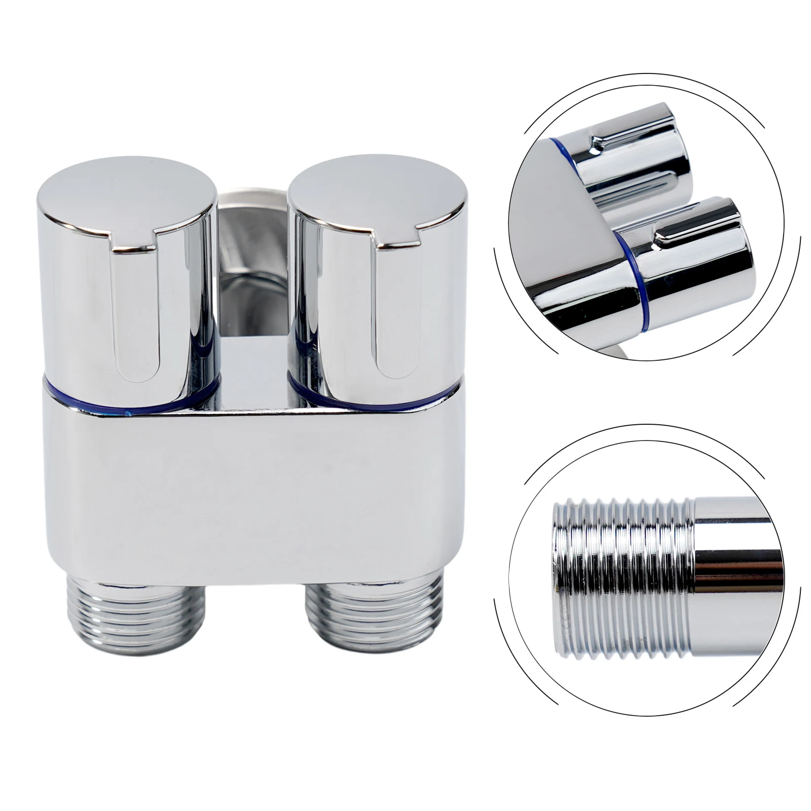 

Двухканальный регулирующий клапан, устойчивый к высоким температурам, без утечек воды, легко чистится, экономит время при подключении двух устройств