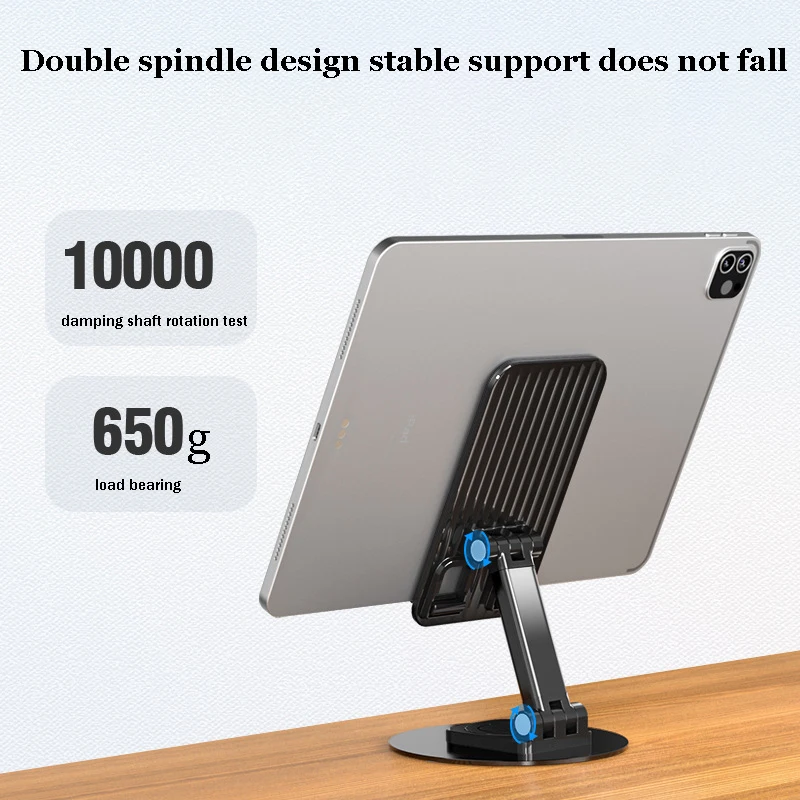 Metal 360° Rotation Mobile Phone Holder Aluminum Alloy Universal Tablet Support Metal Stand Mount Holder For iPhone Xiaomi Moto