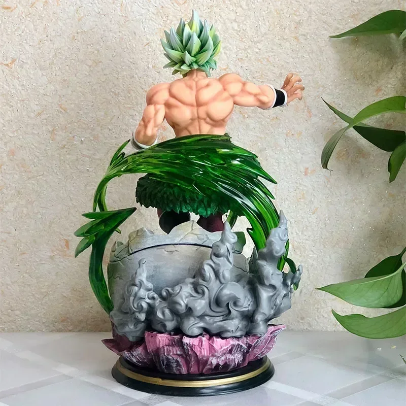 Dragon Ball Z Anime Figure 30cm Super Saiyan Figure Broly Action Figure Statue Pvc Model Decoration Doll Ornament Toys Gifts