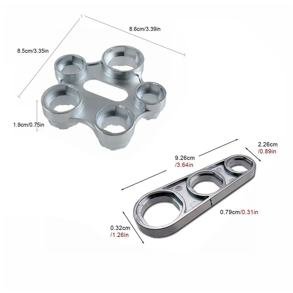 Repair Faucet Aerator Wrench Universal Replacement Faucet Aerator Removal Compact Multifunctional Faucet Nozzle Filter Bathroom