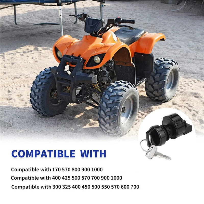 A03E-Ignition Switch Key Replacement Parts For Polaris Sportsman 325 400 450 500 550 570 700 800 900