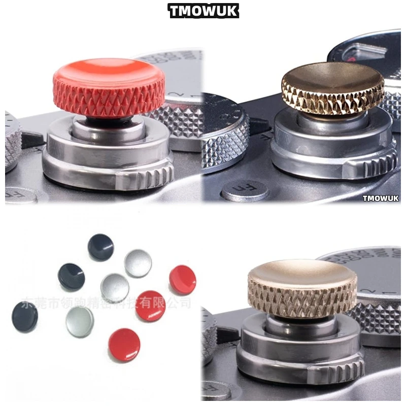 

For Leica M1 M2 M3 M4 M5 M6 M7 M8 M8.2 M9 Q2 Q3 C-LUX M10 Camera Piece, Aluminum Button For Secure Attachment