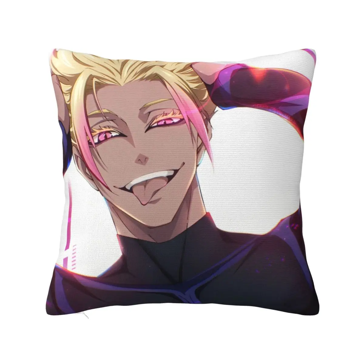 

BLUE LOCK Shidou Ryuusei Pillowcase Printing Polyester Cushion Cover Gift Throw Pillow Case Cover Home Drop Shipping 45X45cm