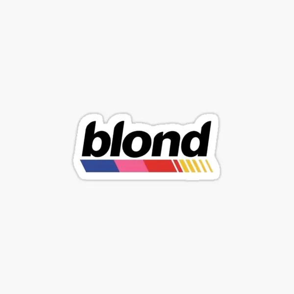Blond  5PCS Stickers for Decorations Bumper Car Kid Cartoon Funny Laptop Stickers Cute Decor  Room Print Anime Background Window