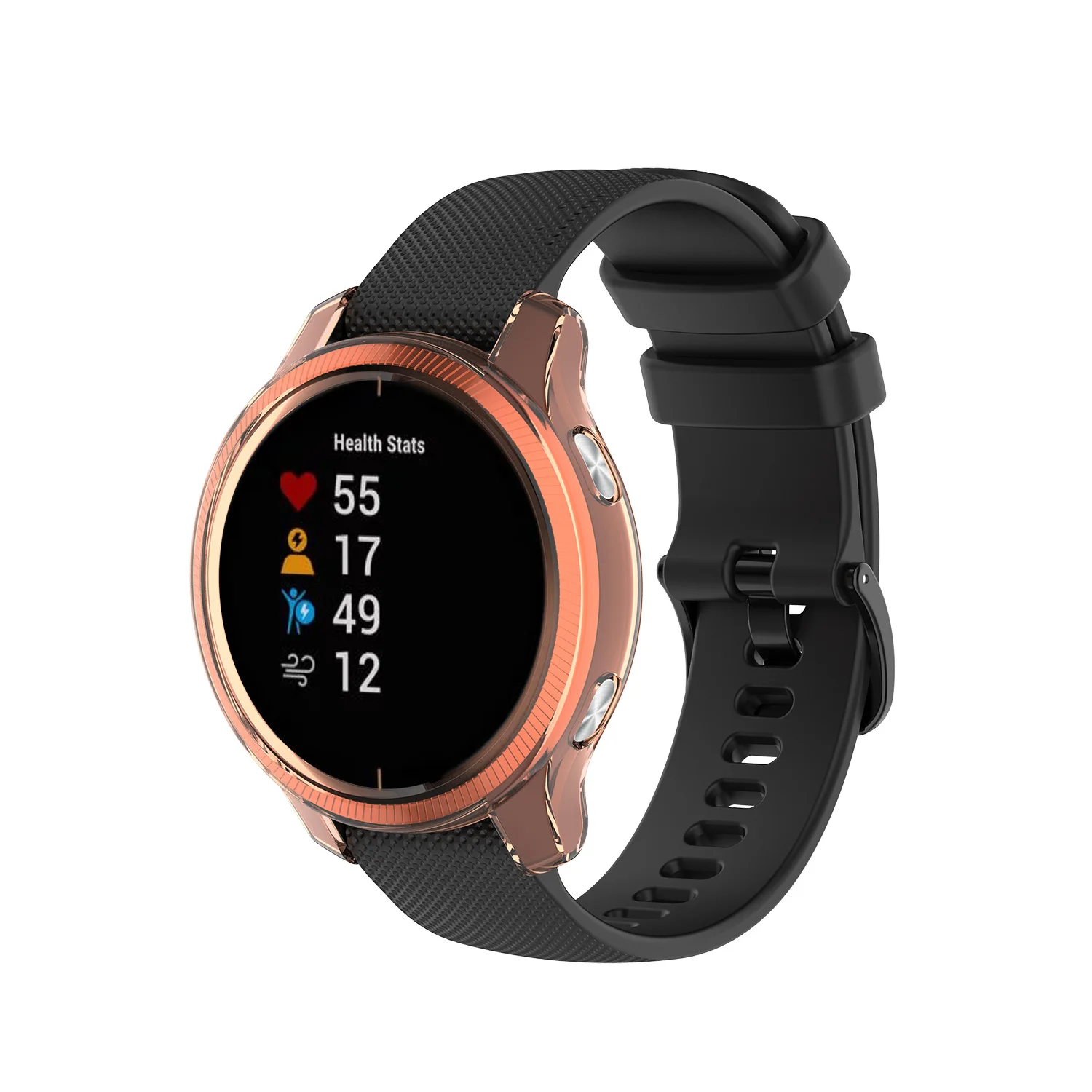 Schutzhülle für Garmin Venu Smartwatch TPU Softcover Bildschirm Silikons chutz Rahmen hülle für Garmin Venu Gehäuse
