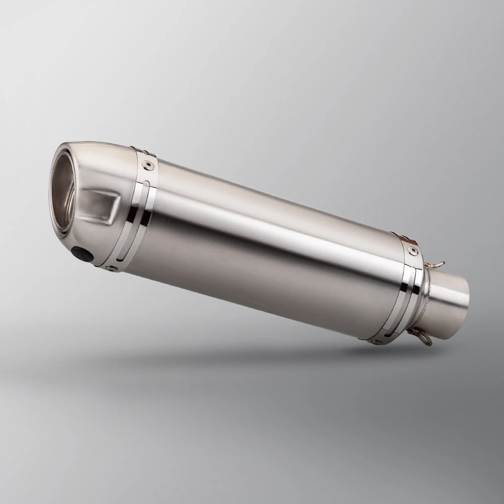 Factory sell motorcycle exhaust system Universal 51mm exhaust muffler pipe fake carbon fiber exhaust with DB Killer For