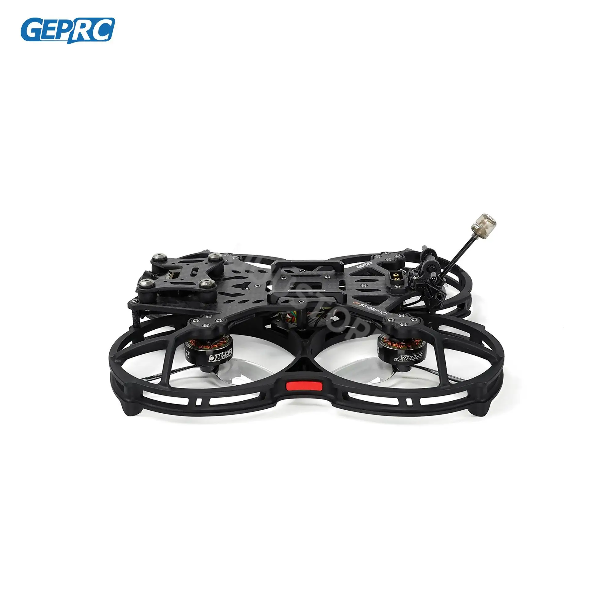 GEPRC Cinelog35 V2 3.5 inch Analog FPV Cinewhoop Drone F722-45A AIO V2 FC 2105.5 Motor 5.8Ghz VTX Caddx Ratel 2 RC Quadcopter