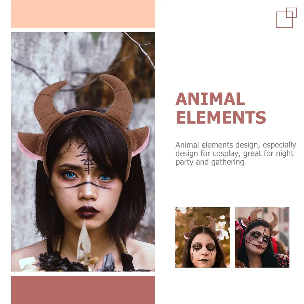 1 Juego de 1 Juego de diadema de Cosplay de animales de dibujos animados con orejas de pajarita de cola para Halloween, fiesta de Navidad, accesorio de disfraz de mascarada