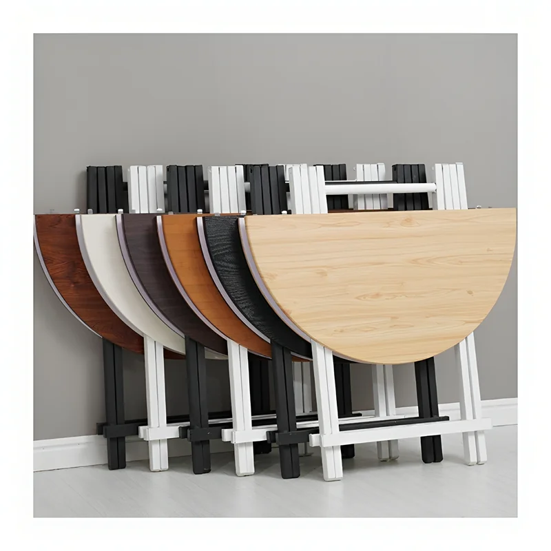 Home Furniture Dining Kitchen Restaurant Wooden Folding Dinner Table for Dining Room Living Room
