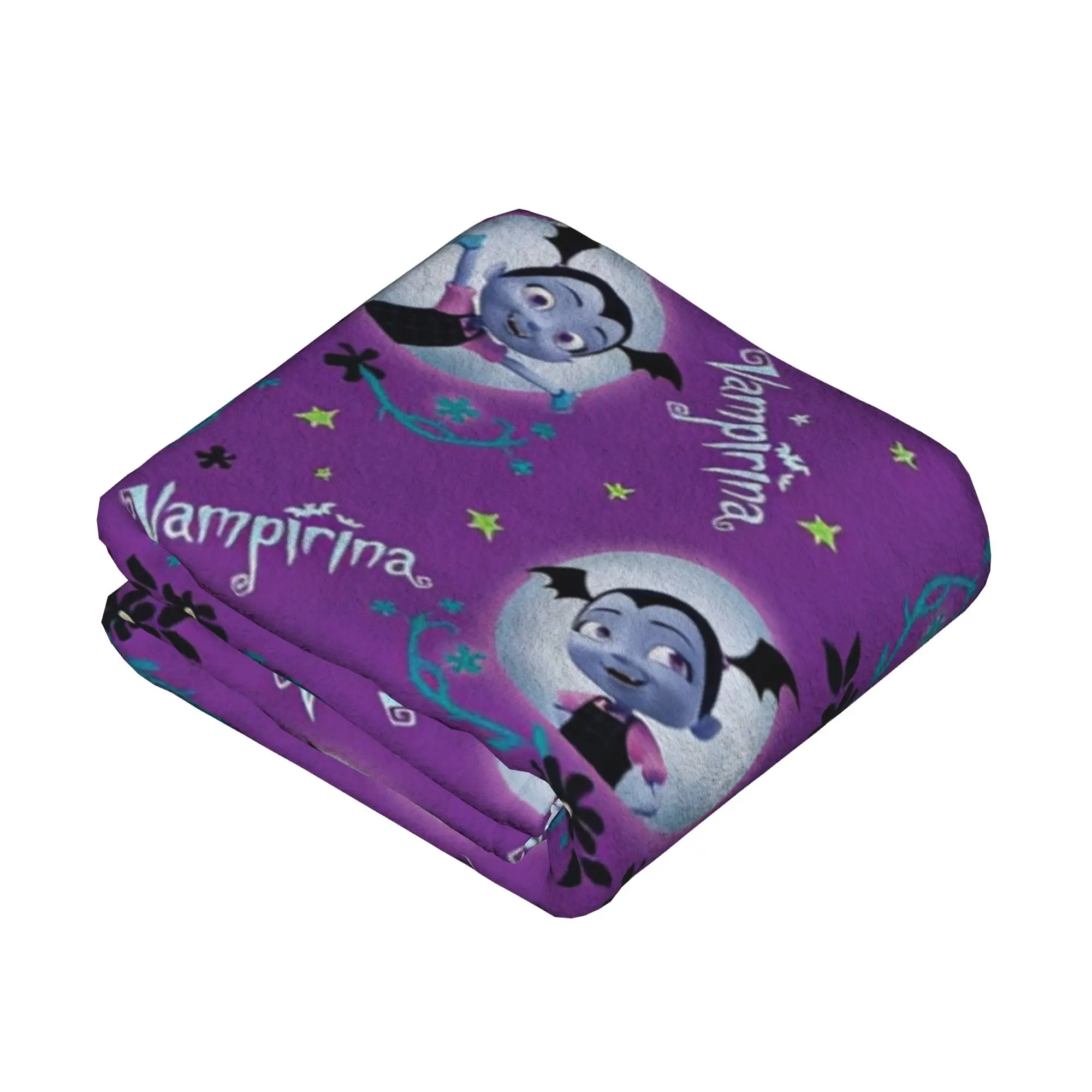 vampirina في سن المراهقة مصاص دماء رمي بطانية للأريكة لينة مريحة بطانية قطيفة 50x60 بوصة متعددة الحجم المفرش لجميع المواسم #3