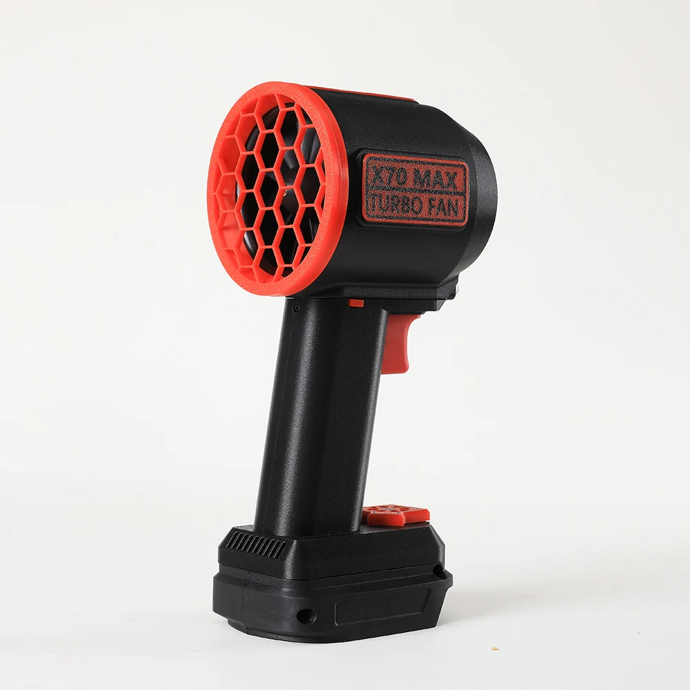 

X70 MAX Violent Fan for Makita 1500W Handheld Turbo Jet Blower with Screen Display High Power Portable Leaf Blower Turbo Jet Fan