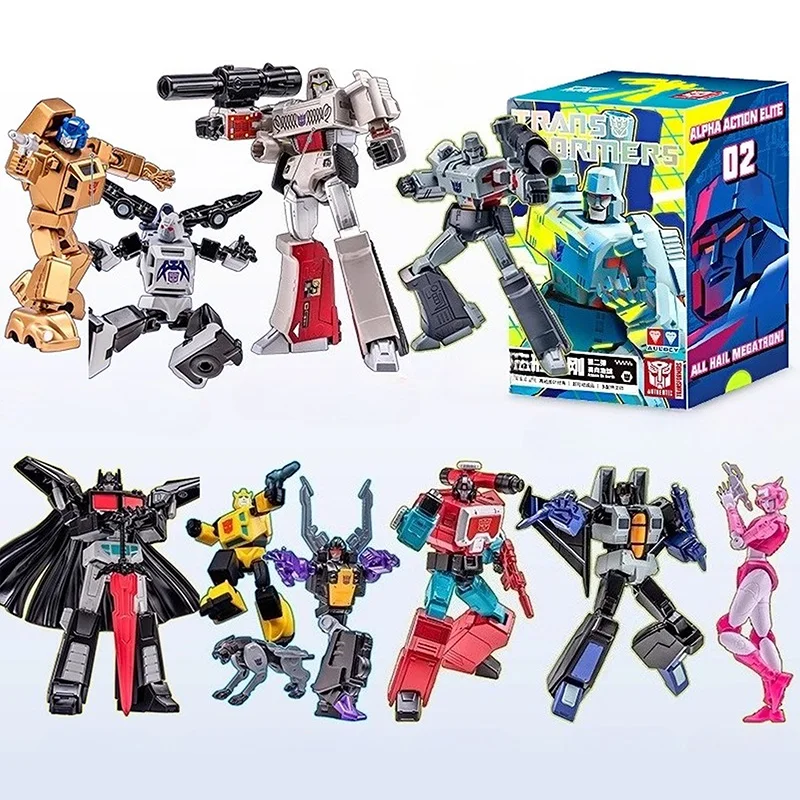 Transformers AAE Blind Box Megatron Optimus Prime Autobot Deformation Robot Toy Action Figure Collection Adult Fans Gifts
