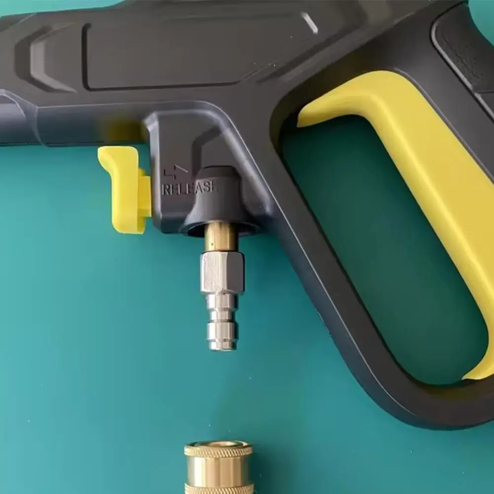 

НОВЫЕ аксессуары для мойки высокого давления, быстроразъемный адаптер 1/4 с защитой от запутывания, соединительный шланг и водяной пистолет для Karcher K Serie O8B7