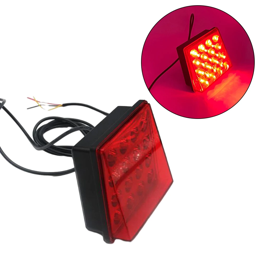 Rear Brake Fog Light Simple Design Rear Lip Bumper Lamp Square for pilot Light Fitment Fitment V Current Rear Brake