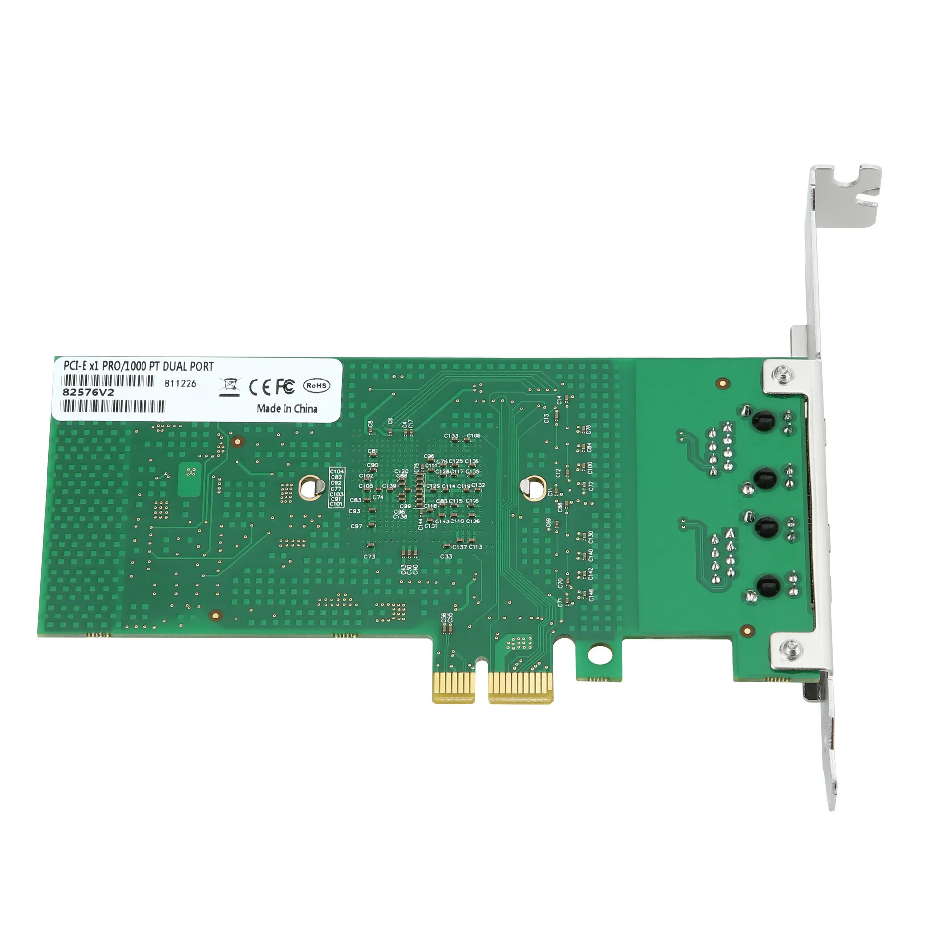 82576 Netwerkkaart E1g42et Server Ros Soft Routing Pcie Dual Port Gigabit Netwerkkaart